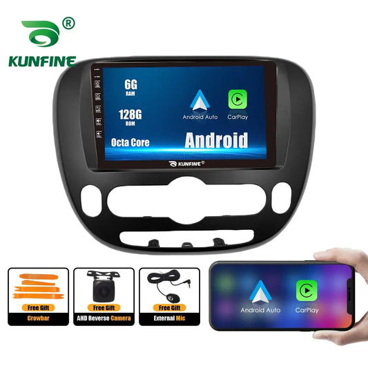 Car Radio For KIA Soul 2014-2017 2Din Android Octa Core Car Stereo DVD GPS Navigation Player Multimedia Android Auto Carplay