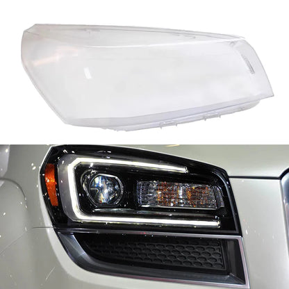 Car Front Headlight Cover For GMC Acadia 2013 2014 2015 Auto Headlamp Lampshade Lampcover Head Lamp Light Covers Lens Shell