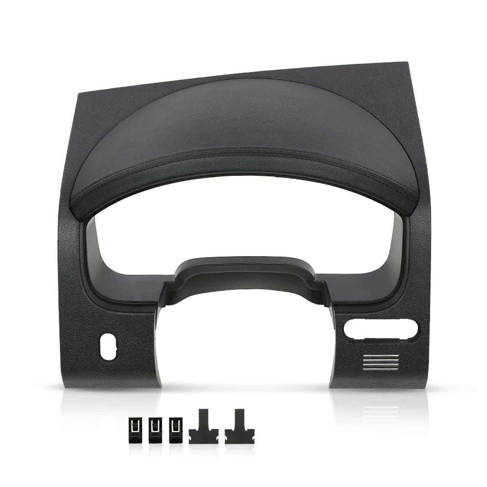 Crossdesign Dash Bezel Speedometer Surround Trim Panel Compatible with Ford F150 2004-2008/ Fits Lincoln Mark Lt 2006-2008