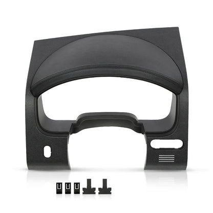 Crossdesign Dash Bezel Speedometer Surround Trim Panel Compatible with Ford F150 2004-2008/ Fits Lincoln Mark Lt 2006-2008