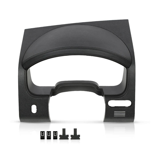 Crossdesign Dash Bezel Speedometer Surround Trim Panel Compatible with Ford F150 2004-2008/ Fits Lincoln Mark Lt 2006-2008