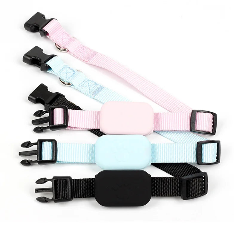 Mini Pet Dog Bluetooth GPS Tracker Tracking Movement Alert Collars Anti Lost Tracker For Cats And Puppies Remote Global Locator