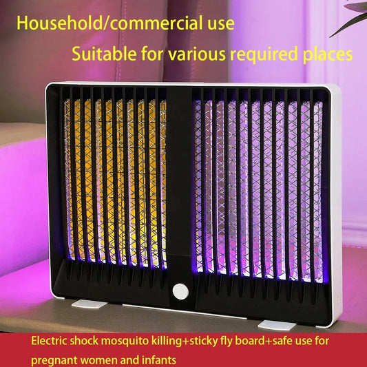Rechargeable home and commercial anti-electric shock silent mosquito repellent lamp safe for pregnant women and babies