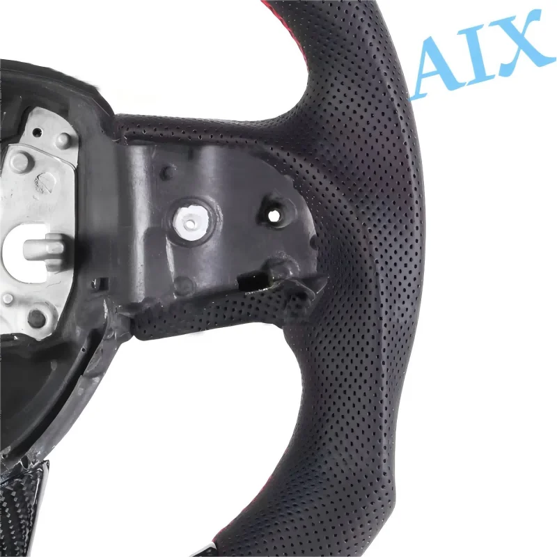 USA Warehouse Real Carbon Fiber Steering Wheel For Dodge 2015+, Challenger Custom Car Steering Wheel