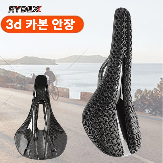 3D Printed Saddle Full Carbon Fiber Lightweight Bicycle Saddle For Mtb Gravel Road bike Comfortable Cycling Seat Parts