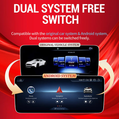 Car Radio For Mercedes Benz G Class G500 G55 W461 W463 2008-2015 Android 14 Wireless BT Carplay Snapdragon 680 Head Unit Screen