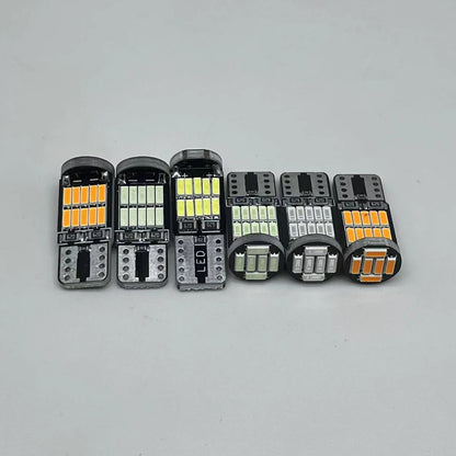 300PCS Car Interior Light T10 W5W 194 501 Led Canbus No Error T10 26 SMD 4014 Chip Instrument Lights Bulb Lamp