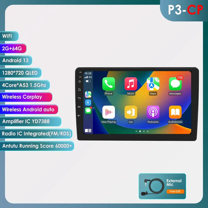 Hizpo 10.1 Inch Android Auto Car Radio Multimedia Video For JEEP Compass Patriot Chrysler 300C Sebring Liberty Dodge Wrangler BT