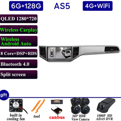 Car Radio Carplay For VOLKSWAGEN VW SPORTSVAN 2016-2019 Navigation GPS Android Auto Multimedia Player Stereo 4G Wifi No 2din DVD