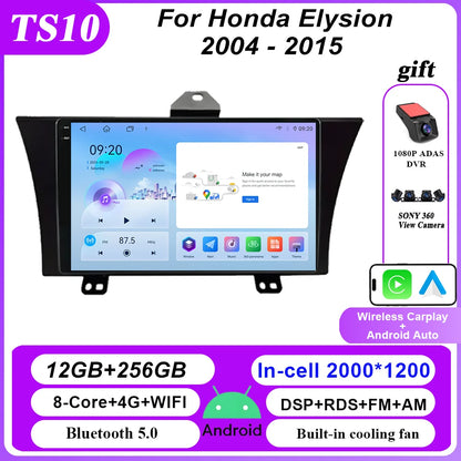 Android Car DVD Carplay Android Auto For Honda Elysion 2004 - 2014 2015 Auto Radio Stereo GPS Navigation Multimidia Player 2din