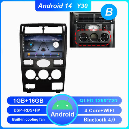 Android 14 Radio Stereo For Ford Mondeo MK 3 2000 2001 2002 2003 2004 2005-2007 Auto Multimedia Player GPS Navigation Bluetooth