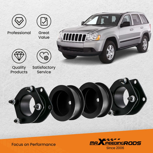 2" Front Rear Lift level Kit For jeep commander 4x2 / 4x4 Steel 2007-2010