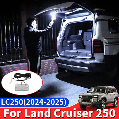 For Land Cruiser 2024-2025 Prado LC250 First Edition 1958 J250 Tailgate Illuminating Light Upgraded Modification Accessories