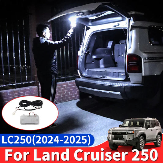 For Land Cruiser 2024-2025 Prado LC250 First Edition 1958 J250 Tailgate Illuminating Light Upgraded Modification Accessories