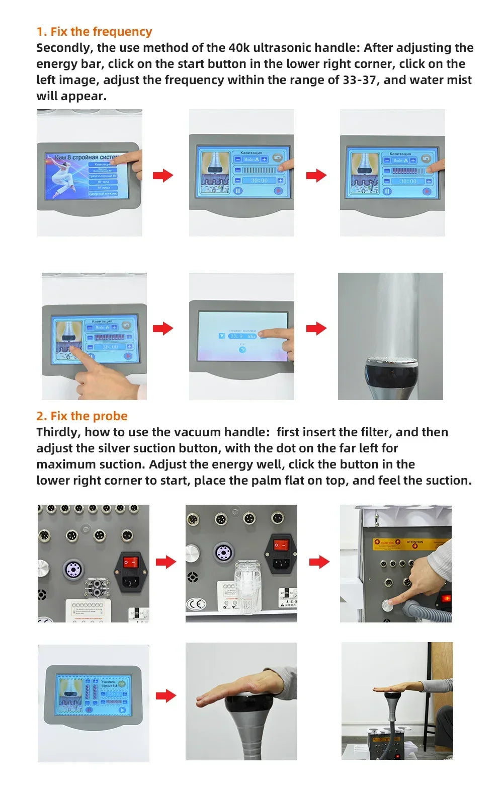40K Cavitation Ultrasonic Body Slimming Machine Multi-Polar Anti-Wrinkle Rejuvenation Skin Lift Tighten