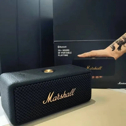 MARSHALL Emberton II Wireless Bluetooth Speaker Stereo Bass Sound Outdoor Portable Speakers, IP67 Waterproof and Dustproof