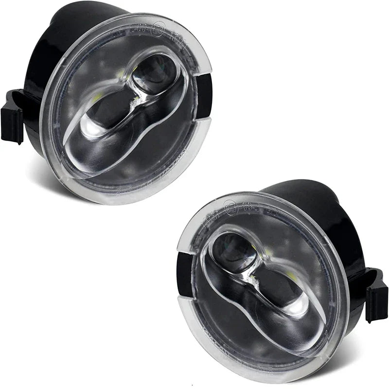 LED Side Mirror Puddle Light Assembly For Ford F150 Ranger Edge Fusion Explorer Expedition Flex Taurus X 6000K White Lights
