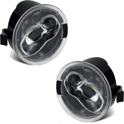 LED Side Mirror Puddle Light Assembly For Ford F150 Ranger Edge Fusion Explorer Expedition Flex Taurus X 6000K White Lights