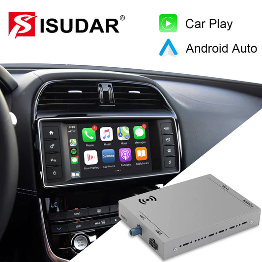 ISUDAR Carplay Module For Land Rover/Range Rover/Evoque/Discovery 4 Jaguar/XE/XF Android Auto Car Play Adapter Box Stereo System