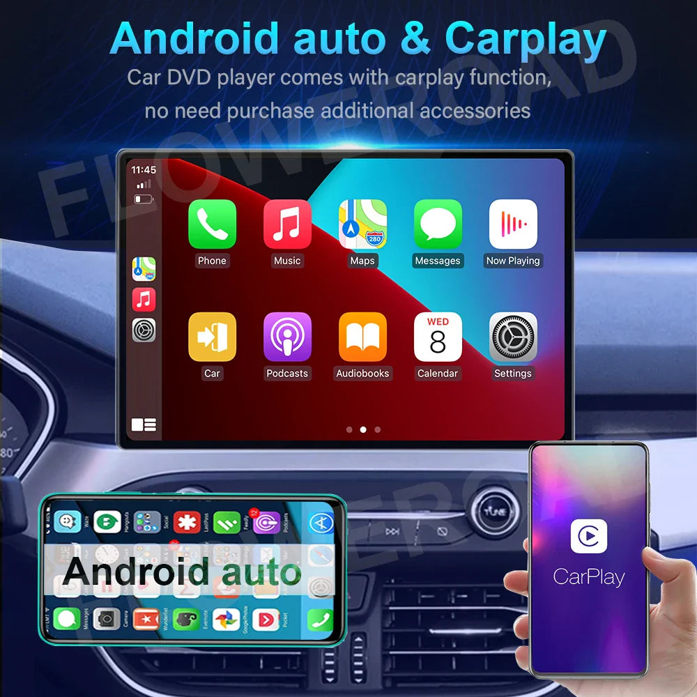 Android 14 Carplay Auto Car Radio For Peugeot 5008 4008 3008 2017 2018 2019 2020 Multimedia Video Player Navigation GPS Stereo