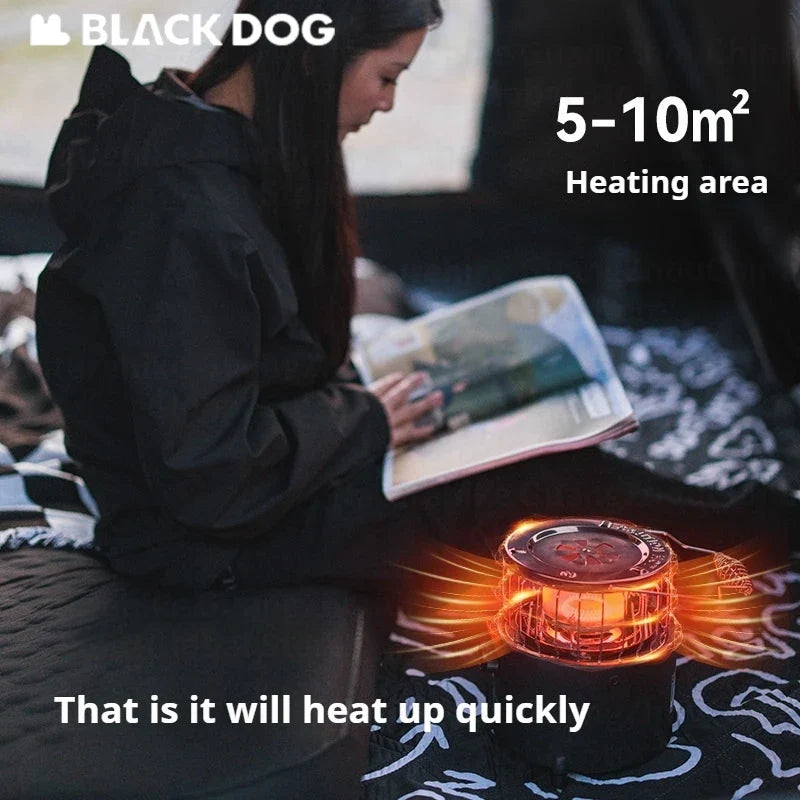Naturehike BLACKDOG Multifunctional Heating Stove 2480W High Power Outdoor Winter Heater Gas Stove Camping Liquefied Burner