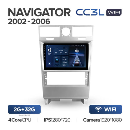 TEYES CC3L WIFI For Lincoln Navigator 2002 - 2006 Car Radio Multimedia Video Player Navigation stereo GPS Android No 2din 2 din dvd