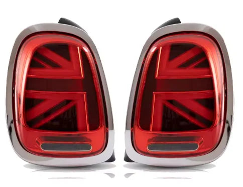 2PCS Car Tail Light For Mini Cooper F55 F56 F57 2014 2015 2016 2017 2018 2019 2020 Rear Reverse Brake Lamp Tailight