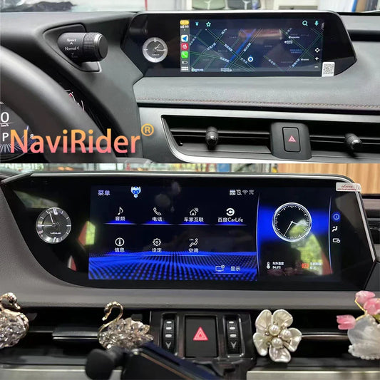 10.25" Android 14 Wireless Auto Radio CarPlay For Lexus UX UX200 UX250h Car Multimedia WiFi 4G Navigation GPS Stereo Screen