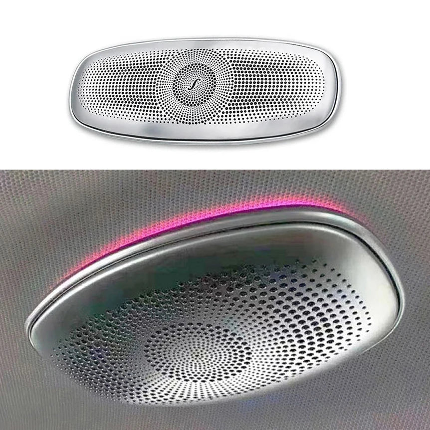 High Quality Ambient Light Car Roof Speakers Cover 64 Colors for Mercedes-Benz GLS X167 E-CLASS W213 New Condition