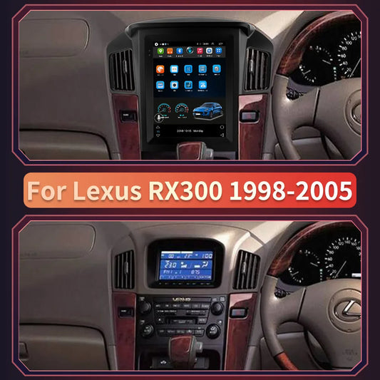 Android 11 Car Radio For Lexus RX300 Toyota Harrier 1998-2003 2004 2005 GPS Navigation Multimedia Carplay DSP For Tesla Style