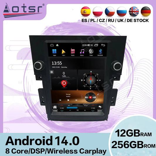 Touch Screen Android 14 Auto Multimedia Car Radio For Lincoln Navigator 2014-2017 Car GPS Navigation Audio Stereo Head Unit