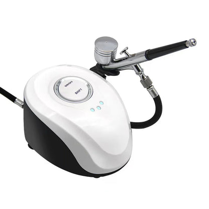 Professional Airbrush Machine for Nails Art Paint Tattoo Craft Cake Nano Mist Sprayer Beauty Tool Oxygen Injector Air Compresso