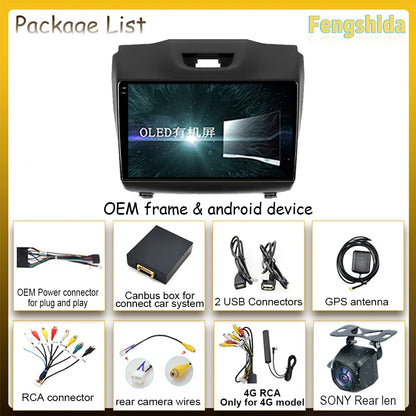 Car Radio Android For Chevrolet Holden S10 TRAILBLAZER COLORADO ISUZU DMAX Auto Navigation Carplay NO 2din DVD Player Stereo