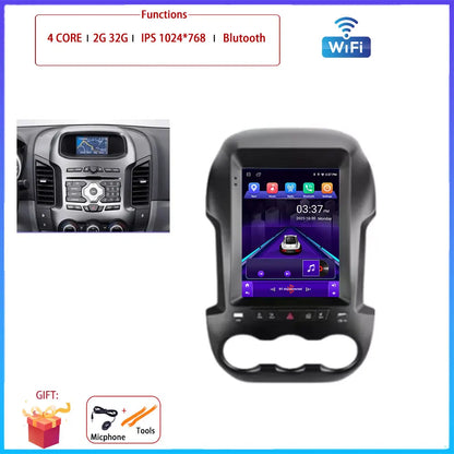 9.7 inch Car Video Radio Player Wireless Carplay DSP Stereo Touch Screen Auto Tools BT  For Ford Ranger 3 2011-2015 AM/FM/RDS