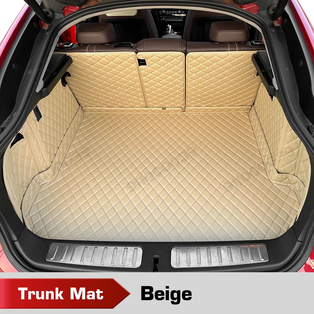 For Volkswagen VW ID.6 CROZZ、ID.7 VIZZION Auto Full Coverage Trunk Mat Car Protective Pad Cargo Liner Interior Accessories