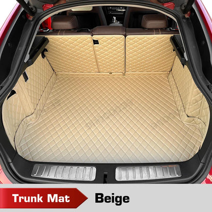 For Volkswagen VW ID.6 CROZZ、ID.7 VIZZION Auto Full Coverage Trunk Mat Car Protective Pad Cargo Liner Interior Accessories