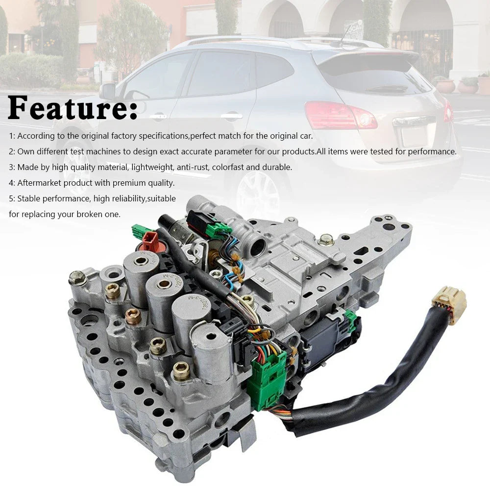 JF011E F1CIA Transmission Valve Body Solenoids for Nissan Rogue 2008-2013