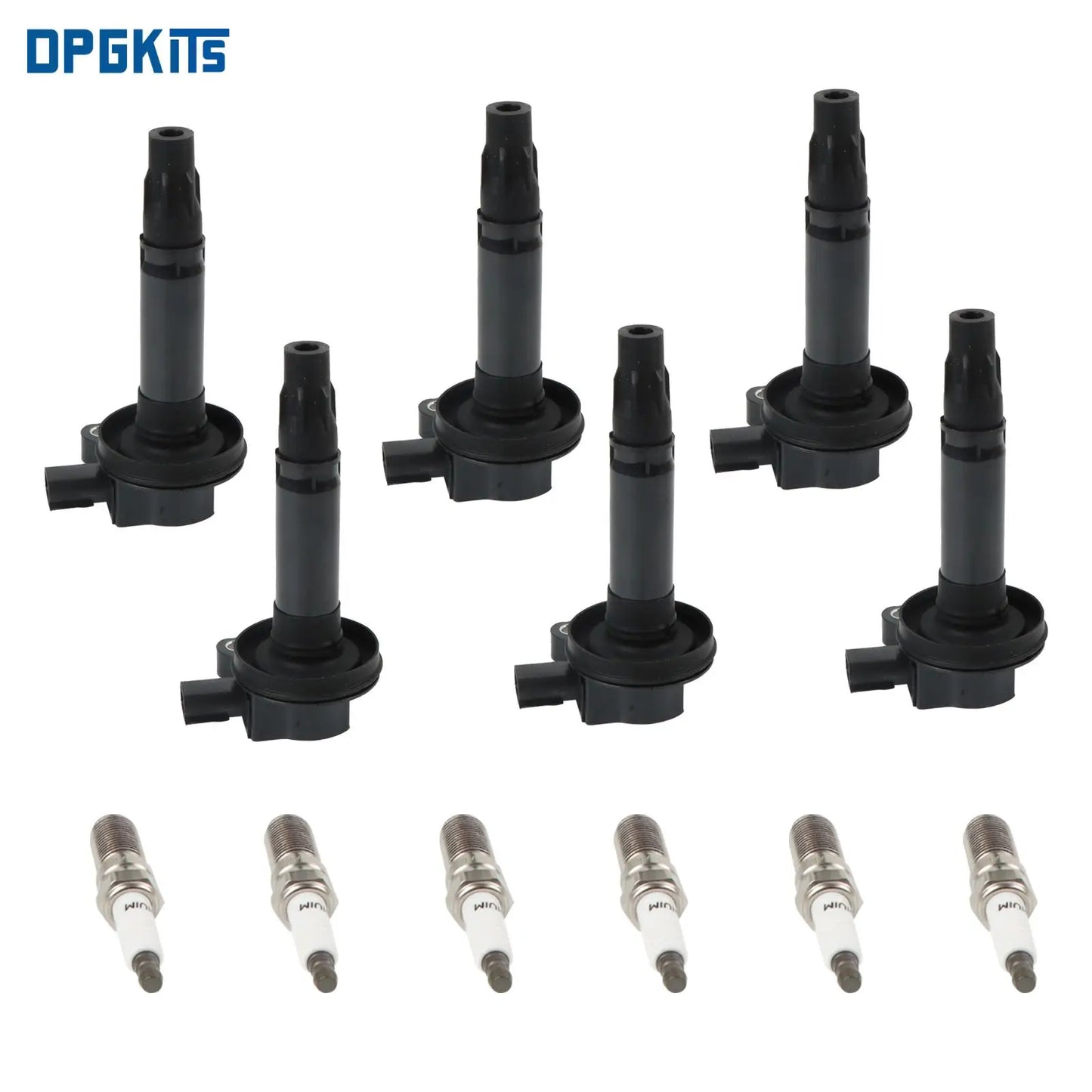 UF553 Car Ignition Coils & Iridium Spark Plugs For Ford Lincoln Mazda 3.7l 3.5 V6 Uf553 Wear Parts Ignition System Ignition Coil