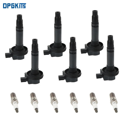 UF553 Car Ignition Coils & Iridium Spark Plugs For Ford Lincoln Mazda 3.7l 3.5 V6 Uf553 Wear Parts Ignition System Ignition Coil