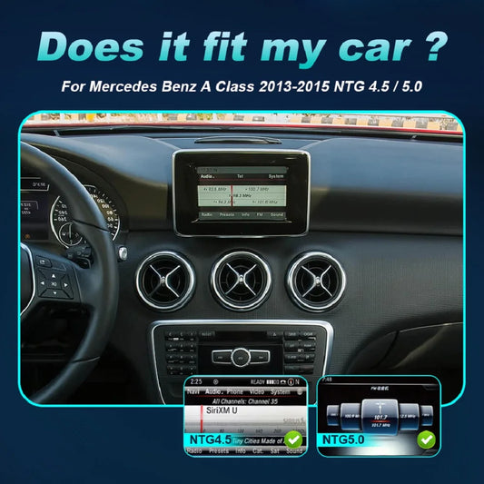 Android 14 Car Multimedia Player For Mercedes Benz W176 C117 X156 W463 2012-2018 GPS Touch Screen Navi Video Stereo WIFI Carplay