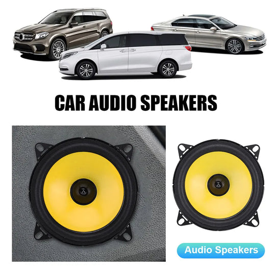 2PCS 4/5/6 Inch HiFi Car Speakers 600W Coaxial Subwoofer Automotive Audio Music Full Range Frequency Car Stereo Horn Speaker