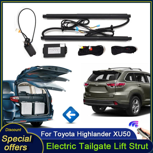 For Toyota Highlander Kluger XU50 2013~2021 Car Electric Tailgate Tail Gate Strut Vehicle Power Rear Door Lift System for Trunk