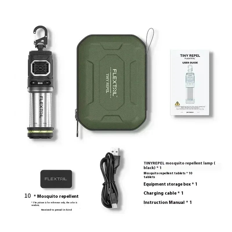 FLEXTAIL Tiny Repel S 2-in-1 Mosquito Repellent Wireless Portable Mosquito Killer Repellent Outdoor Camping Fishing Hiking Tents