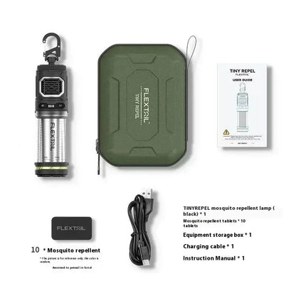FLEXTAIL Tiny Repel S 2-in-1 Mosquito Repellent Wireless Portable Mosquito Killer Repellent Outdoor Camping Fishing Hiking Tents