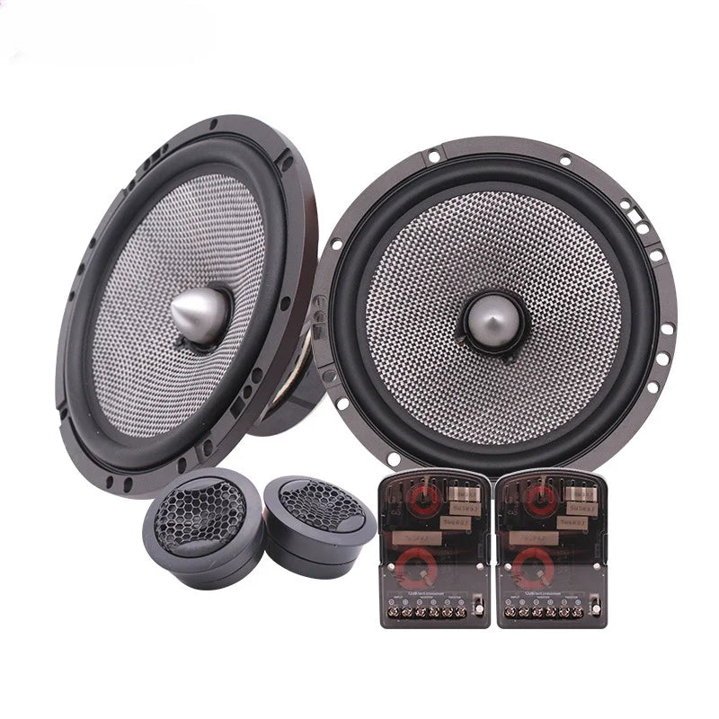 New High-quality Two-way Car Audio Modification Kit Amplifier 6.5 Inch 12v High Power Speaker Front Door Speaker Kit