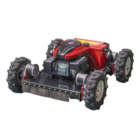 Customer Cheapest 16HP Gasoline Robot Lawn Mower Grass Cutter Flail Mower Wheel Mowers Petrol Lawnmower power tools