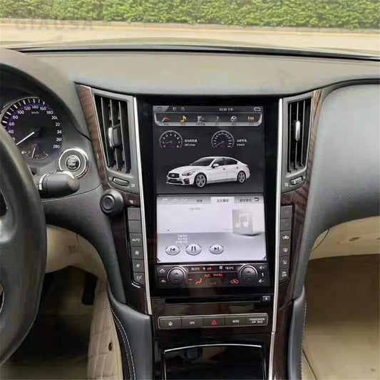 Android 13 Unit For Infiniti Q50 Q50L Q50S Q60 2014-2020 Car Radio Automotive Multimedia Tesla Screen Carplay Auto Bluetooth GPS