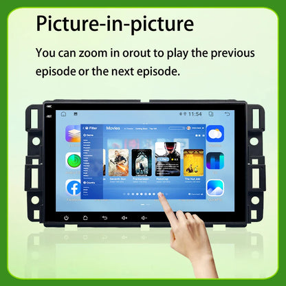 CarPlay Head Unit for Chevrolet Express Van, 4G, WiFi, Android 13, GPS, Tahoe, GMC Yukon, Acadia, Auto Radio