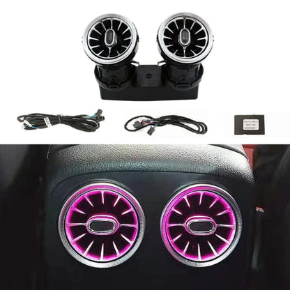 CLS W257 Glowing Rear Air Vent Turbine Ambient Light For Mercedes-Benz CLS-class C257 E-coupe W238 W290 W464