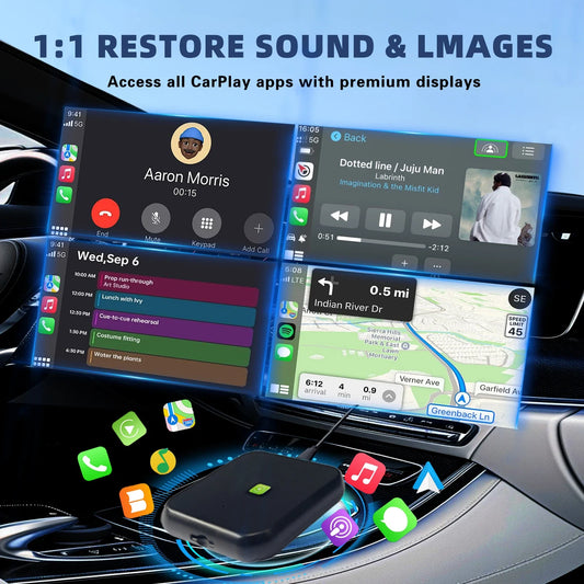 SHIWUERSHI Carbit Link wireless Car Play Smart Adapter FAW Bestune EasyConnection CarbitLink to wireless carplay for FAW 2020-20